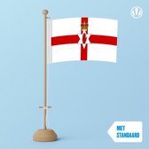 Tafelvlag Noord-Ierland 10x15cm | met standaard