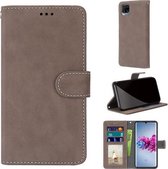 Voor ZTE Axon 11 5G Retro Frosted Horizontale Flip PU lederen tas met houder & kaartsleuven & portemonnee & fotolijst (bruin)