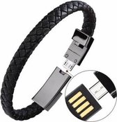 XJ-26 2.4A USB naar Micro USB creatieve armband datakabel, kabellengte: 22,5 cm