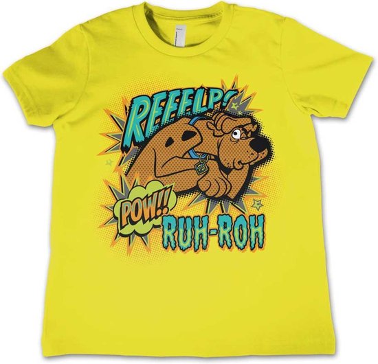 ScoobyDoo Kinder Tshirt -L- Reeelp Geel