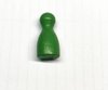 Afbeelding van het spelletje Pionnen voor bordspelletjes - 4 Stuks - Groen - Houten Pion - Bordspel - Hoge Kwaliteit - Stipco