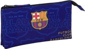 F.C. Barcelona tablethoes blauw - tasje met 3 vakken