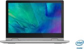 Lenovo IdeaPad Flex 3 Hybride (2-in-1) 29,5 cm (11.6") Touchscreen HD Intel® Celeron® N 4 GB DDR4-SDRAM 128 GB SSD Wi-Fi 5 (802.11ac) Windows 10 Home S Grijs, Platina