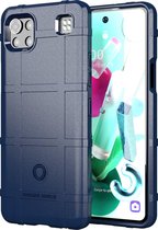 Voor LG K92 5G volledige dekking schokbestendig TPU-hoesje (blauw)
