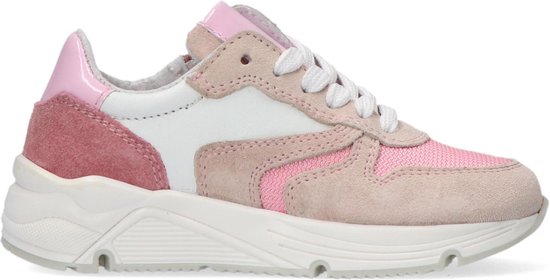 Ton \u0026 Ton E1343-212 Lage sneakers - Leren Sneaker - Meisjes - Beige - Maat  26 | bol.com