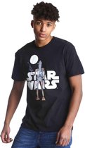 The Mandalorian Heren Tshirt -XL- IG 11 Action Figure Zwart