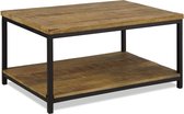 Sense' Living Salontafel Richard, staal/hout