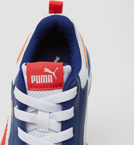 Puma X-Ray 2 Square Sneakers Wit/Blauw Kinderen - PUMA