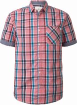 Tom Tailor Korte mouw Overhemd - 1017778 Rood (Maat: L)