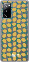 6F hoesje - geschikt voor Samsung Galaxy S20 FE - Transparant TPU Case - Lemons #ffffff