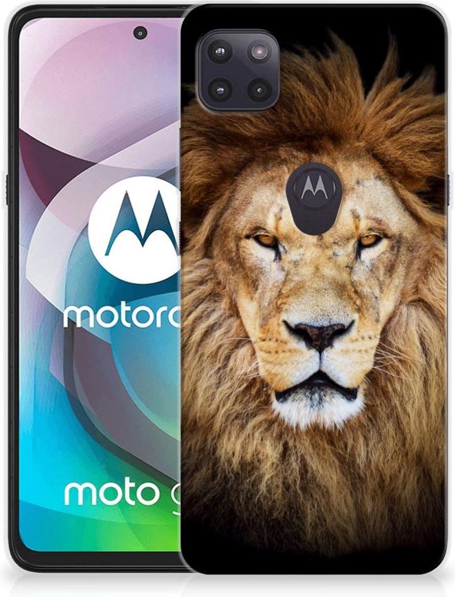 Motorola Moto G 5G TPU Hoesje Leeuw