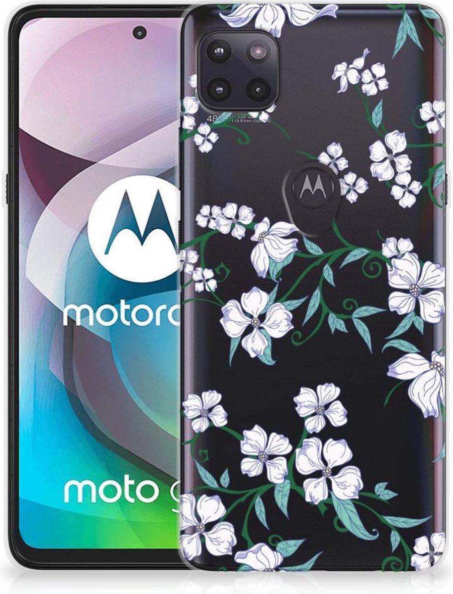 Motorola Moto G 5G Uniek TPU Case Blossom White