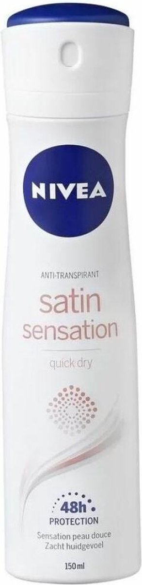 Goedkoopste Nivea Deospray Satin Sensation - 150 ml