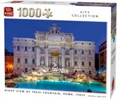 King Puzzel City Collection Trevi Fountain Rome 1000 Stukjes  - Speelgoed - Puzzels