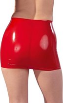 Latex Mini Rokje - Rood - Large - Rood - BDSM - Fetish Kleding Dames -  Dames Lingerie - Latex Kleding