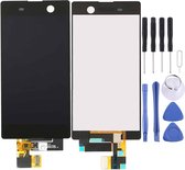 Lcd-scherm en Digitizer volledige montage voor Sony Xperia M5 / E5603 / E5606 / E5653 (zwart)