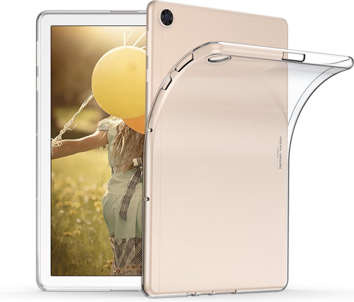 kwmobile hoes geschikt voor Huawei MatePad T10 / T10s - Back cover voor tablet - Tablet case