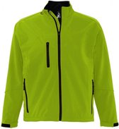 SOLS Heren Relax Soft Shell Jacket (ademend, winddicht en waterbestendig) (Absint-groen)
