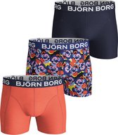 Bol.com Björn Borg - Heren Onderbroeken 3-Pack Boxers Camo Rose - Multi - Maat S aanbieding
