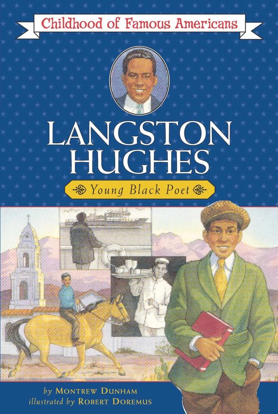 Childhood of Famous Americans - Langston Hughes - cover