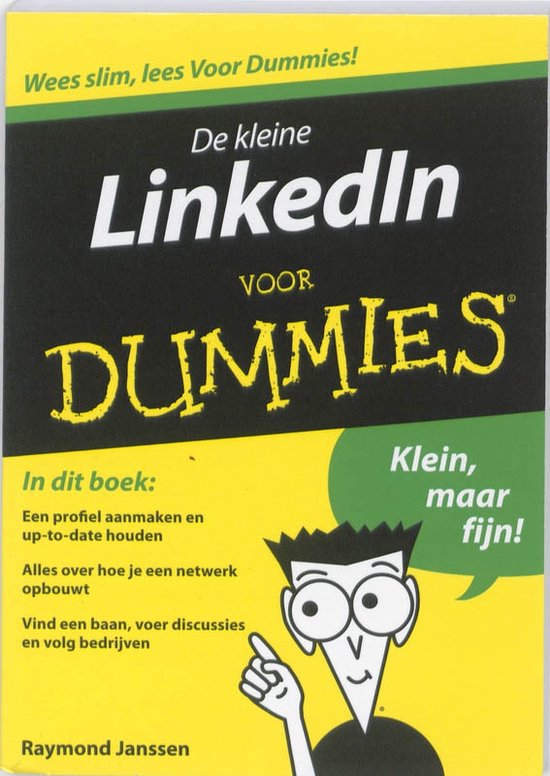 Cover van het boek 'De kleine LinkedIn voor Dummies' van Raymond Janssen