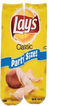 Lays sokken in de kleur geel! - unisex - onesize