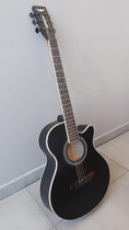 Bullfighter D4012BK western/folkgitaar mooi MAT afgewerkt