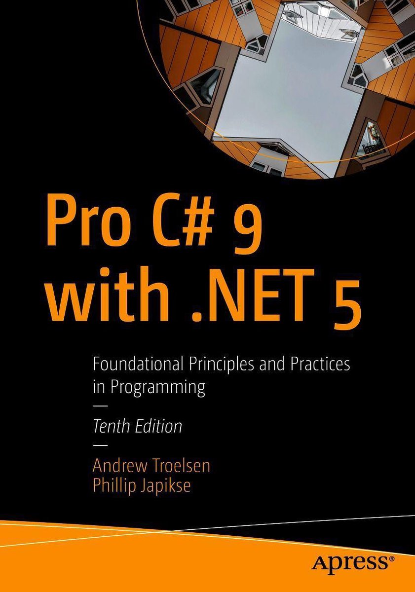 Omslag van Professional and Applied Computing (R0) 9 - Pro C# 9 with .NET 5
