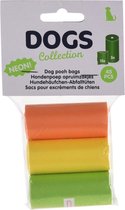 Dogs Collection Poepzakjes 2ass Geel/oranje/groen 3 Stuks