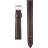 Morellato Horlogebandje - Morellato horlogeband X4219 Gelso - leer - Bruin - bandbreedte 16.00 mm