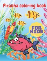 Piranha Coloring Book