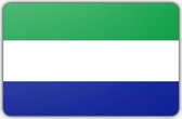 Vlag Sierra Leone - 70 x 100 cm - Polyester