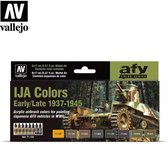 Vallejo val 71160 - IJA Colors Early/Late 1937-1945 Verf Set 8 x 17 ml