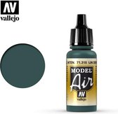 Vallejo 71310 Model Air Ijn Deep Dark Green - Acryl Verf flesje