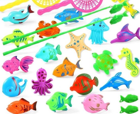 Rang Faculteit Twisted Kinderen jongen meisje vissen speelgoed set pak magnetische water vis  vierkant spelen... | bol.com