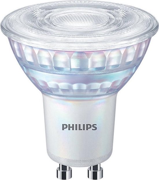 Philips lamp GU10 Spot Lichtbron - wit - 2,6W = 35W - Ø 5 cm -... | bol.com