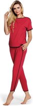 DeLafense Judith pyjamaset rood XL