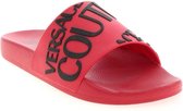 Versace Jeans Couture Slippers Rood  heren maat 41