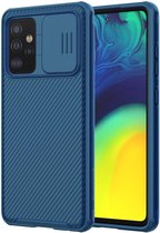 Telefoonhoesje geschikt voor Samsung Galaxy A52 5G / A52S 5G - Nillkin CamShield Pro Case - Blauw