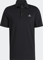Adidas Ultimate365 Solid Left Chest Polo Shirt Heren Zwart - Maat M
