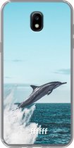 Samsung Galaxy J5 (2017) Hoesje Transparant TPU Case - Dolphin #ffffff