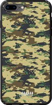 iPhone 7 Plus Hoesje TPU Case - Desert Camouflage #ffffff