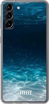6F hoesje - geschikt voor Samsung Galaxy S21 Plus -  Transparant TPU Case - Lets go Diving #ffffff
