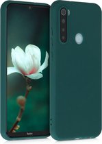 kwmobile telefoonhoesje voor Xiaomi Redmi Note 8 (2019 / 2021) - Hoesje voor smartphone - Back cover in turqoise-groen