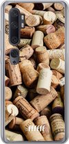 Xiaomi Mi Note 10 Hoesje Transparant TPU Case - Corks #ffffff