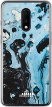 OnePlus 7 Hoesje Transparant TPU Case - Melted Opal #ffffff