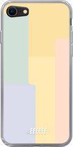6F hoesje - geschikt voor iPhone SE (2020) - Transparant TPU Case - Springtime Palette #ffffff