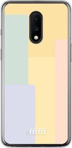 OnePlus 7 Hoesje Transparant TPU Case - Springtime Palette #ffffff