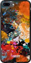 6F hoesje - geschikt voor iPhone 8 Plus -  TPU Case - Colourful Palette #ffffff