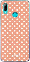 Honor 10 Lite Hoesje Transparant TPU Case - Peachy Dots #ffffff